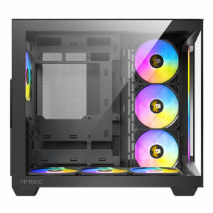 Gabinete Antec C5 Midi Tower, ATX, ITX, Micro ATX, 7x Vent ARGB, Negro