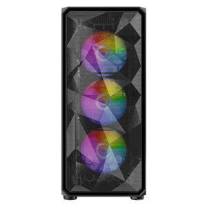 Gabinete Antec AX83 RGB ELITE, Mid Tower, E-ATX, ATX, M-ATX, ITX, 4x Ventiladores RGB 120mm, Negro