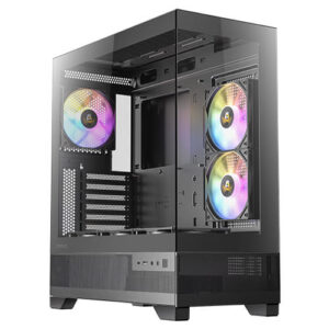 Gabinete Antec CX700 ARGB, Mid Tower, ATX, Micro ATX, ITX, 3x Ventiladores ARGB 120mm, Sin Fuente, Negro