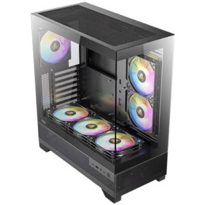 Gabinete Antec CX700 ARGB, Mid Tower, ATX, Micro ATX, ITX, 3x Ventiladores ARGB 120mm, Sin Fuente, Negro