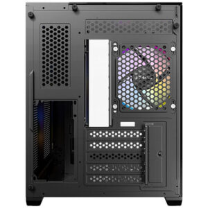 Gabinete Antec CX600M Trio ARGB, Mini Tower, Micro-ATX, ITX, 3x Vent ARGB, Sin fuente, Negro