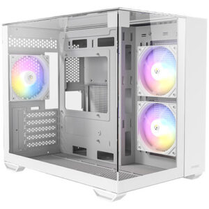 Gabinete Antec CX600M Trio ARGB White, Mini Tower, Micro-ATX, ITX, 3x Vent ARGB, Sin Fuente, Blanco