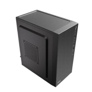 Gabinete Antec VX10M, Mini Tower, Micro ATX, ITX, Ventilador 120mm, Ventilador 80mm, Negro