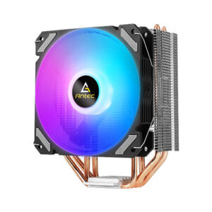 Disipador Antec, A400i RGB, 120mm, Conector 4 pin, 1800 RPM, Negro/Plata