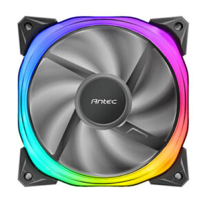 Ventilador Antec Fusion 120 ARGB, 120mm, Negro
