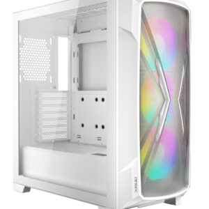 Gabinete Antec DP505 Midi-Tower, Ventana lateral, 3x Ventiladores ARGB, Blanco