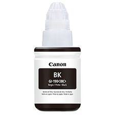 Cartucho de tinta canon GI-190, 135ml, color negro original