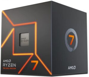Procesador AMD Ryzen7 7700 RADEON GRAPHICS, Socket AM5, 5nm, 3.8 GHz, 64-bit, 40 MB Cache