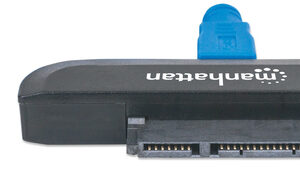 Convertidor Manhattan SuperSpeed USB 3.0 Macho a Sata lll, 2.5 pulgadas