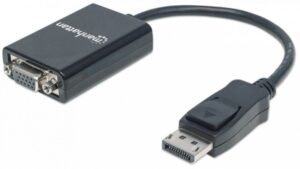 Adaptador Manhattan Displayport a VGA Cable 15cm