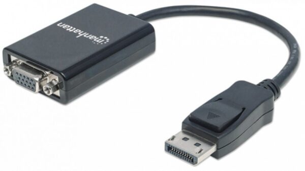 Adaptador Manhattan Displayport a VGA Cable 15cm - Image 3