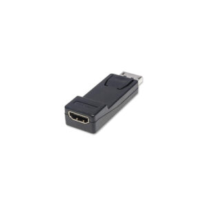 Adaptador Manhattan DisplayPort Macho 1.1 a HDMI Hembra, 1080p, 60Hz, Color Negro