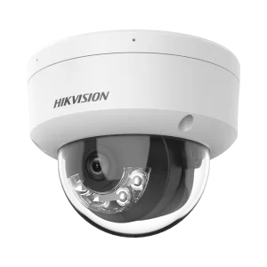 Camara IP HIKVISION, Domo, 4MP, ColorVu, Exterior, IP67, Micro SD, Dual Light, Antivandalica
