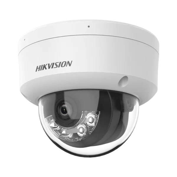 Camara IP HIKVISION, Domo, 4MP, ColorVu, Exterior, IP67, Micro SD, Dual Light, Antivandalica