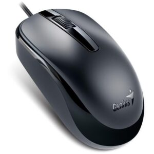 Mouse Optico Genius DX-120, 3 Botones, 1200 DPI, USB tipo-C, Negro