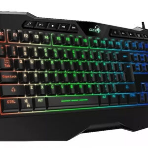 Teclado Gaming Genius GX Scorpion K11 Pro, Anti-ghosting, 6 Teclas Programables, Retroiluminado, Usb, Negro