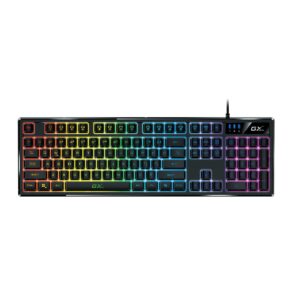 Teclado Gamer Genius Scorpion K7, AntiGhost, RGB, Resistente a Salpicaduras, USB, Negro