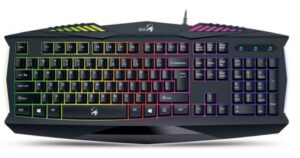 Teclado Usb Gaming Genius Scorpion K220, Retroilumindado RGB, USB