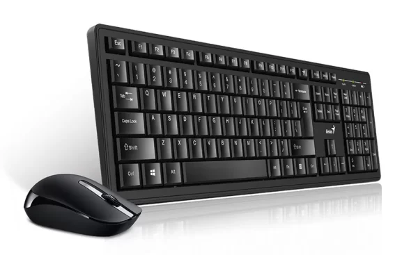 Kit Teclado y Mouse Genius KM-8200, Inalambrico, 2.4 GHz, 1000 DPI, Color Negro - Image 3