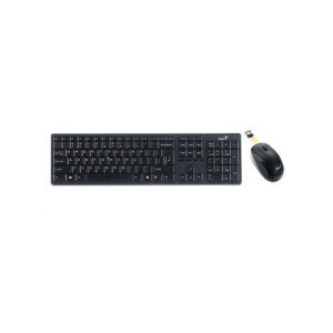 Kit Teclado y Mouse Inalambrico Genius SlimStar 8230, Bluetooth, inalambrico, Usb, Color Negro