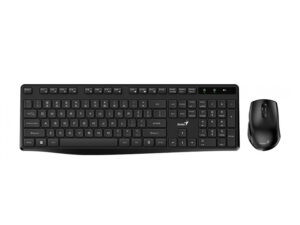 Kit Teclado y Mouse Inalambrico Genius KM-8206S, Usb 2.4G, Color Negro