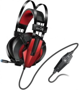 Diadema Gaming Genius HS-G710V, Vibracion, USB 2.0, Microfono Omnidireccional, Color Negro