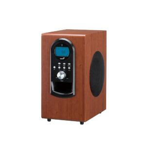 Sistema de Sonido 5.1ch Genius SW-HF5.1 600 II, 200w RMS, Subwoofer 8 Pulgadas 75w, 3.5mm/RCA, Madera