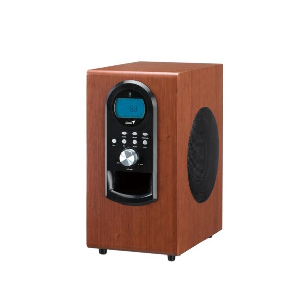 Sistema de Sonido 5.1ch Genius SW-HF5.1 600 II, 200w RMS, Subwoofer 8 Pulgadas 75w, 3.5mm/RCA, Madera