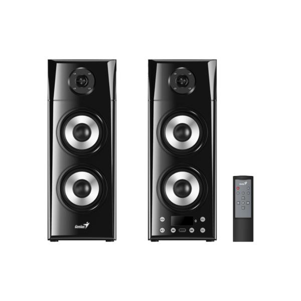 Bocinas Genius SP-HF2800BT, 60W, Bluetooth, Soporta Musica USB, LCD Display, Incluye Control, Negro