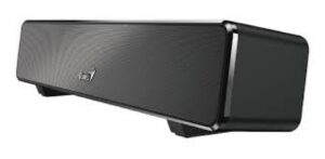 Mini Barra de Sonido Genius Soundbar 100, 6w Rms, Usb, 3.5mm, Negro
