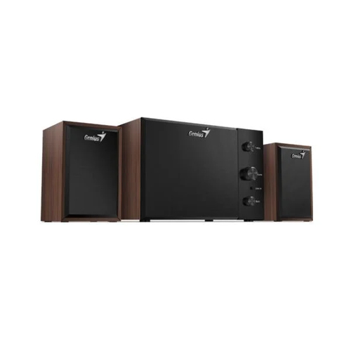 Bocinas 2.1Ch Genius SW-2.1 350, 15w RMS, 3.5mm, Madera