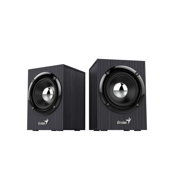 Bocinas Genius SP-HF385BT, 4W, Bluetooth 5.0, USB, Color Negro y Gris - Image 3