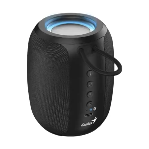 Bocina Portatil Genius SP-915BT, Bluetooth 5.3, 5W, USB-C, RGB, Negro/Gris