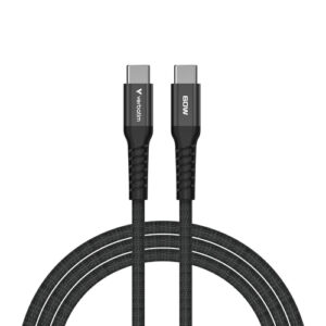 Cable USB Magnetico Verbatim, USB-C a USB-C, 60W, 480Mbps, 120cm, Negro