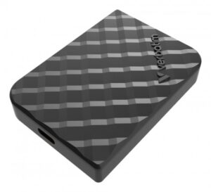 SSD Externo Verbatim Mini DIamond, 512GB, USB-C 3.2, 1000 MB/s, 1000 MB/s, Negro