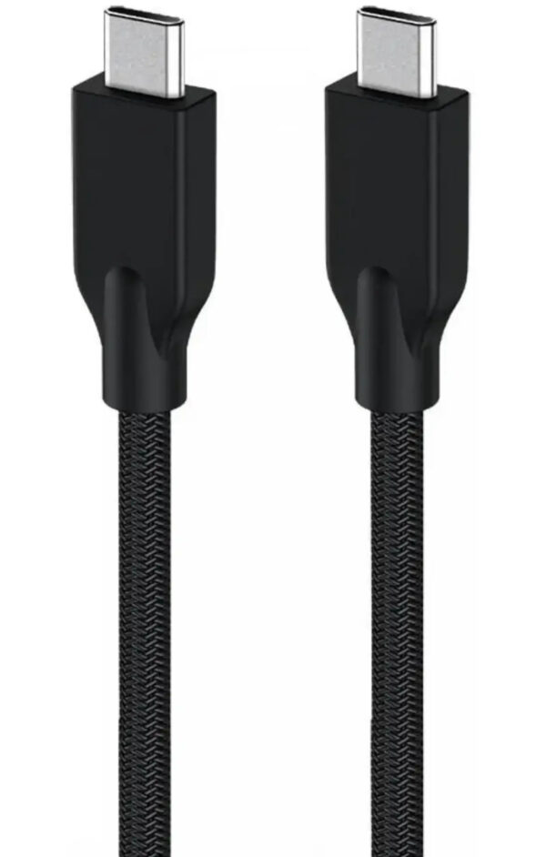 Cable USB-C a USB-C 3.0, Genius ACC-C2CC-3A. 60W, 5 GBPS, Negro - Image 2