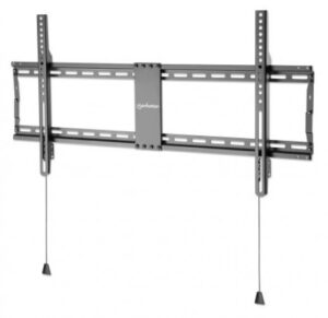 Soporte Manhattan 461948, Para TV De 43 PULG Hasta 100 PULG, 70 Kg, Acero, Color Negro
