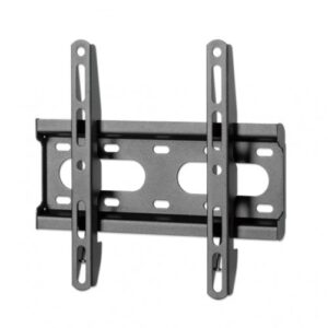 Soporte Manhattan Fijo para TV de 23 a 43 pulgadas, hasta 45 kg, Diseno ultradelgado, Color Negro
