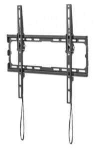 Soporte de Pared Manhattan para TV, 45Kg, para Pantalla 32 a 70 Pulgadas, Acero, Negro