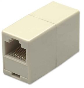 Cople RJ45 Intellinet CAT5E Hembra a hembra, beige