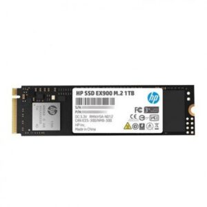 SSD HP EX900, 1TB, M.2, NVMe, PCI Express 3.0, Lectura 2100 MB/s, Escritura 1500 MB/s