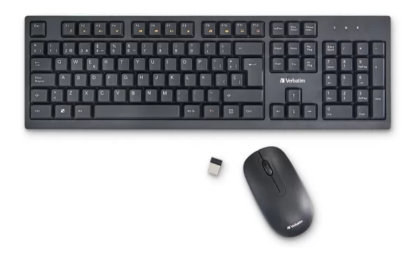 Kit Teclado y Mouse Verbatim inalambrico, Color Negro - Image 3
