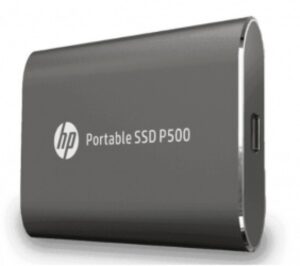 SSD Externo HP P500, 500GB, USB Tipo C, Negro
