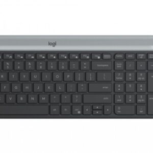 Kit de Teclado Mouse Inalambrico Logitech Slim MK470, Negro