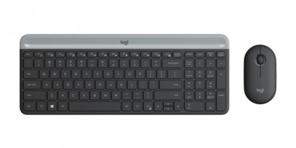 Kit de Teclado Mouse Inalambrico Logitech Slim MK470, Negro - Image 3