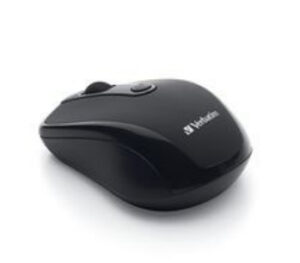 MOUSE VERBATIM BRAVO INALAMBRICO, MICRO RECEPTOR USB 2.0, 2.4GHZ, 2 BATERIAS AAA, COLOR NEGRO