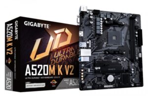 Tarjeta Madre Gigabyte A520m K V2, Skt AM4, micro ATX