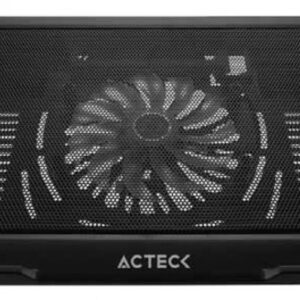 Base enfriadora para Laptop Acteck, hasta 15 Pulg, 1 Ventilador, USB, Negro
