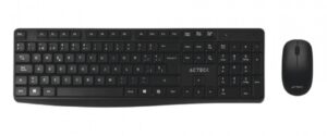 Kit de Teclado y Mouse Acteck MK440 Inalambrico, USB, Negro