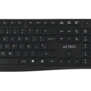Kit de Teclado y Mouse Acteck MK440 Inalambrico, USB, Negro